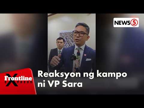 Atty. Panelo: Pagbabago ng Senado sa conviction threshold, lokohan lang | Frontline Express