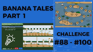 CODE MONKEY: BANANA TALES PART 1: CHALLENGE #88 -  #100 (CLASSES, INPUT, AND INTEGERS)