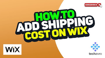 How to Add Shipping Cost on Wix 2025
