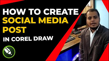 How to create social media Post in Corel Draw | Graphic Technique