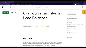 Configuring an Internal Load Balancer | GCCP #lab
