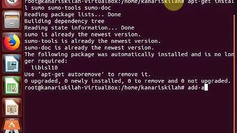 HOW TO INSTALL SUMO ON UBUNTU 14
