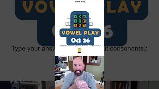 Vowels can be a little bit difficult
