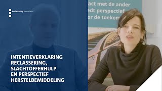 Intentieverklaring Reclering, Slachtofferhulp En Perspectief Herstelbemiddeling