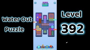 Water Out Puzzle Level 392 Walkthrough 💧 | Step-by-Step Solution | SolutionGuruji
