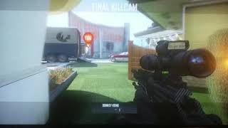 Lucky split screen Bo2 quick scope.