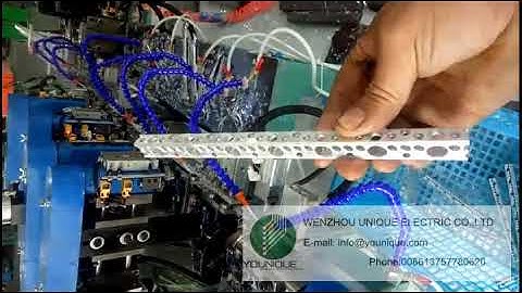 How to make bus bar terminal--Automatic machine for bus bar terminal,terminal block, terminal bar