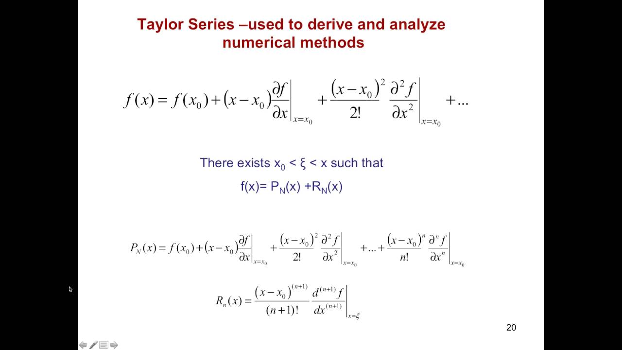 PGE 310 Lecture 4.2 Truncation Error - YouTube