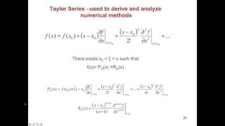 PGE 310 Lecture 4.2 Truncation Error