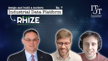 Industrial DataOps #7 with Rhize - Geoff Nunan on Why Data Modeling in Manufacturing isn’t optional