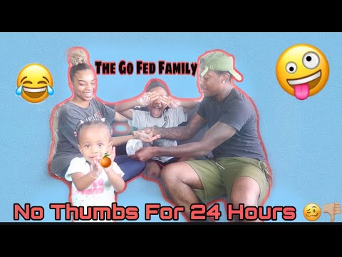 vlogs in spanish NO THUMBS CHALLENGE!!! (BABY EDITION)