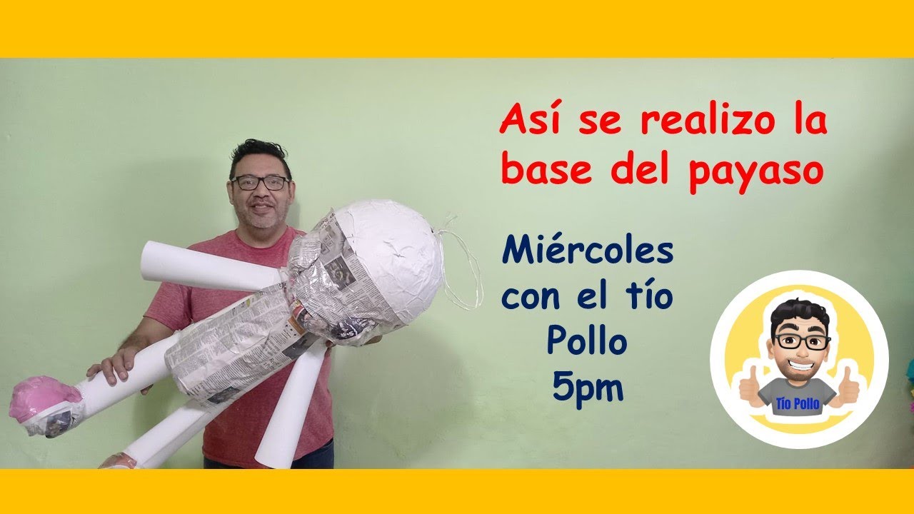 Tutorial como hacer bases de piñata