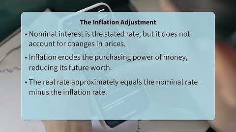 How Do Real Interest Rates Work?