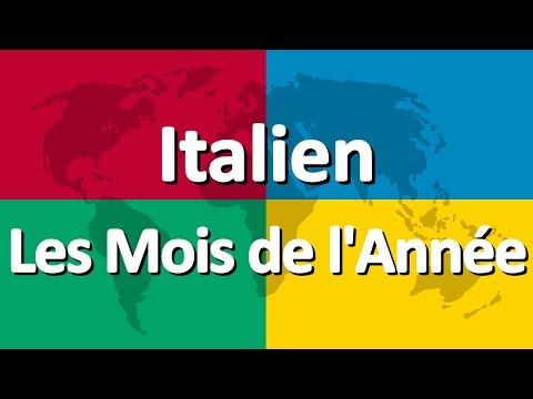 Apprendre l'italien partie 2 | Les Mois de l'Année