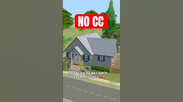 building with no custom content in the sims 2 ✨ #shorts #thesims