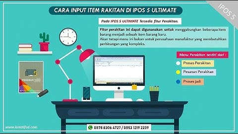 Cara input item rakitan di IPOS 5 Ultimate