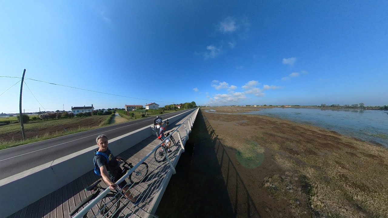 MTB Jesolo punta Sabbioni passando per il Cavallino