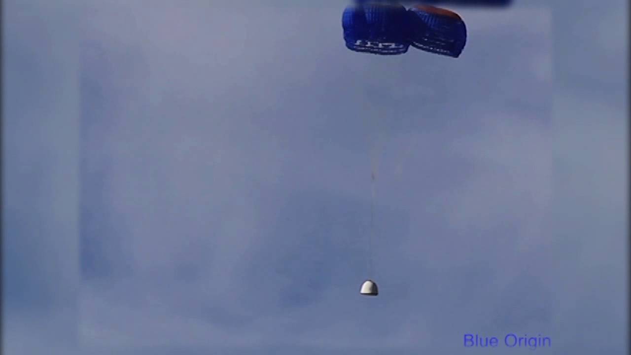 Blue Origin Conducts Pad Escape Test
