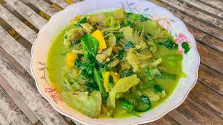 Cooking food Village-Soup receipt Somlor Korko | Natural Cooking video