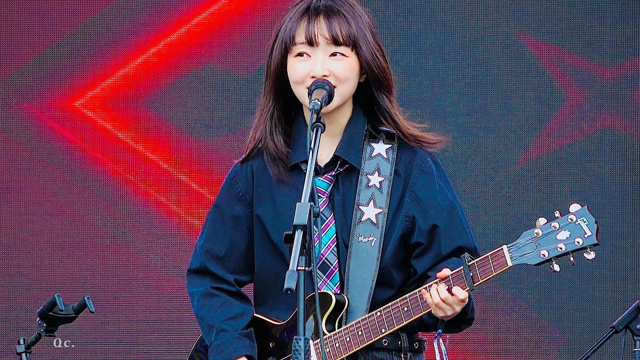 [4k]241006 2024 부산국제록페스티벌 - 정우 직캠 full @삼락생태공원 리버스테이지