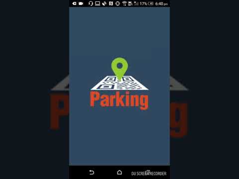 Parking App - Step 1 - Login