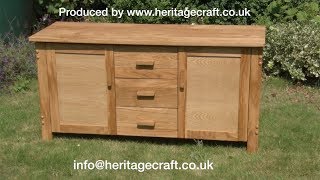 Creating an &quot;Arts &amp; Crafts&quot; style sideboard