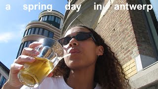 a spring day in antwerp