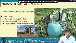 PHASES OF SURFACE MINING - III #swayamprabha #CH35SP