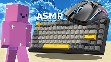 [1000+ FPS] Ultra Thocky Keyboard & Mouse ASMR Sounds | Hypixel Bedwars