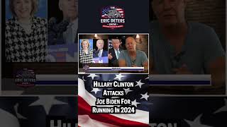 Hillary Clinton Attacks Joe Biden For Running In 2024 #hillaryclinton #joebiden #youtubeshorts