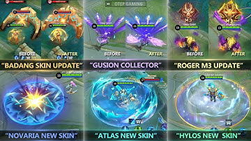 Gusion skin update, New Skins Gameplay and other Optimization...