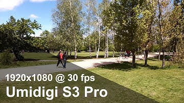 Umidigi S3 Pro - Full HD (1080p) camera video sample (20190430-2205 update)