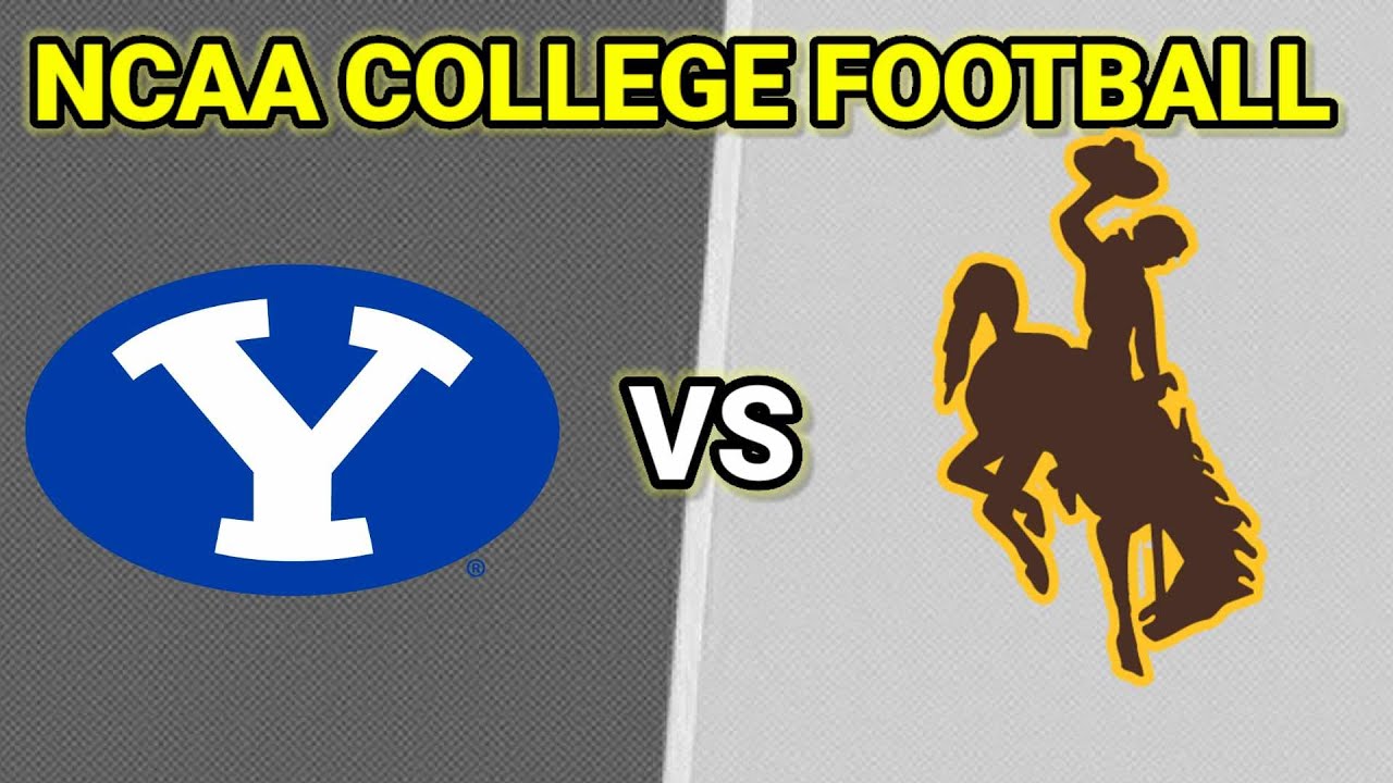 BYU Cougars vs Wyoming Cowboys 2024 NCAA College Football Live Score