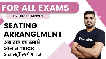 Seating Arrangement | Reasoning | For All Exams | By Hitesh Sir | wifistudy studios