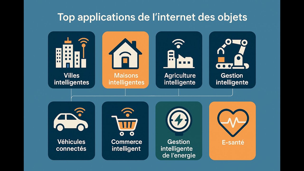 L’Internet des Objets (IoT) : Les 8 Applications Clés à Connaître
