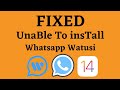 Fixed unable to install whatsapp watusi  watusi 2 on iphone  ipad  ios 141312 