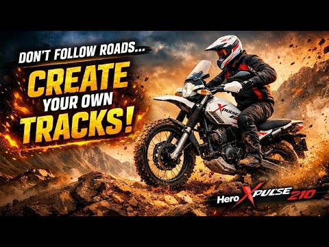 Hero Xpulse210 - No Roads -No Routs - No plans..!!!