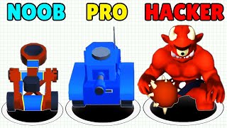 Army Hole Evolution NOOB vs PRO vs HACKER