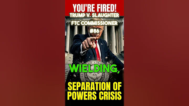 SCOTUS Oral Argument: Trump v. Slaughter, FTC commissioner #86