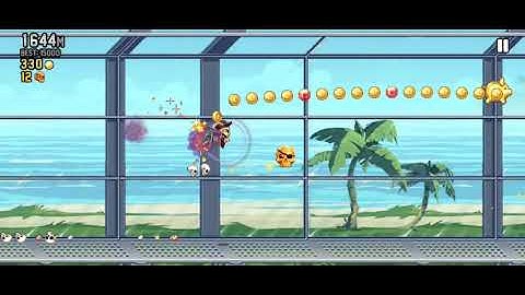 Jetpack joyride pirate event gameplay
