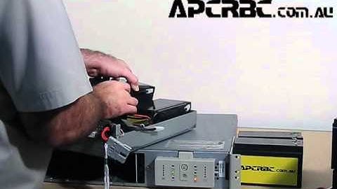 RBC23 UPS Battery Replacement.wmv