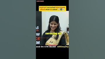 UPSC CSE 2023 🔥|UPSC Interview #shorts