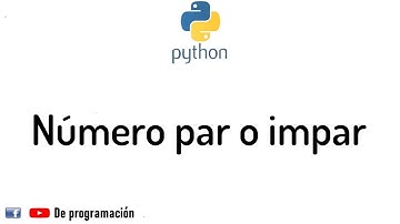 16. Aprendiendo Python || Ejercicio número par o impar