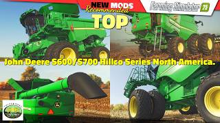FS25 | John Deere S600/S700 Hillco Series North America Farming Simulator 25 Mods Review QHD