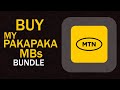 HOW TO BUY MY PAKAPAKA MBS DATA BUNDLE ON MTN | MY MTN APP UNBELIEVEABLE DATA OFFERS