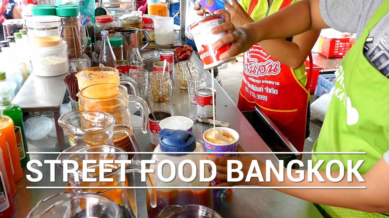 Hướng dẫn Cách nấu trà sữa thái – Đây mới là trà sữa Thái, cacao Thái đúng điệu   Ẩm thực đường phố Thái Lan   Bangkok streetfood