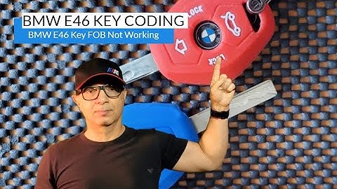 BMW E46 Key Coding | BMW E46 Key FOB Not Working | Reprogramming & Reinitializing Tutorial