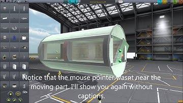 KSP Escepadie Modular Station (EMS) mod. How to manipulate part placement