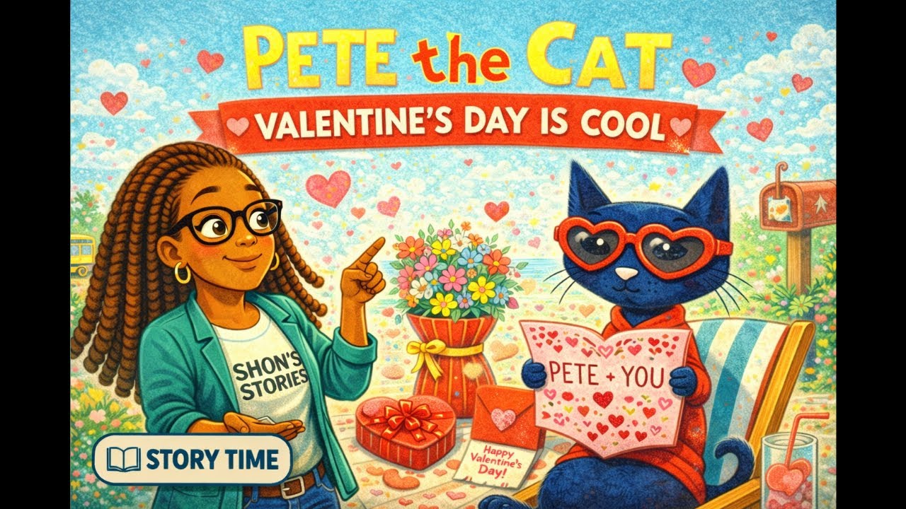 Pete The Cat Valentine's Day Is Cool Story Time For