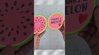 Handmade Cards | Watermelon Thank You Card